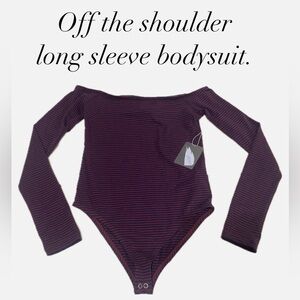 BNWT Forever 21 off the shoulder bodysuit!